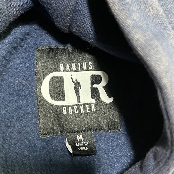 NWT Seattle Seahawks Darius Rucker Hoodie Sweatshirt Mens Medium NFL Blue - Picture 5 of 10